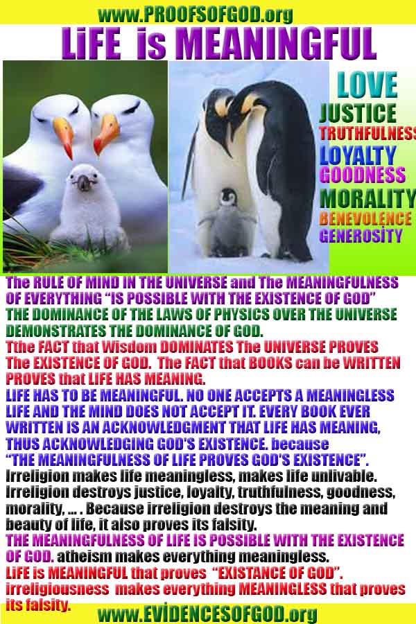 Allahın delilleri kanıtları